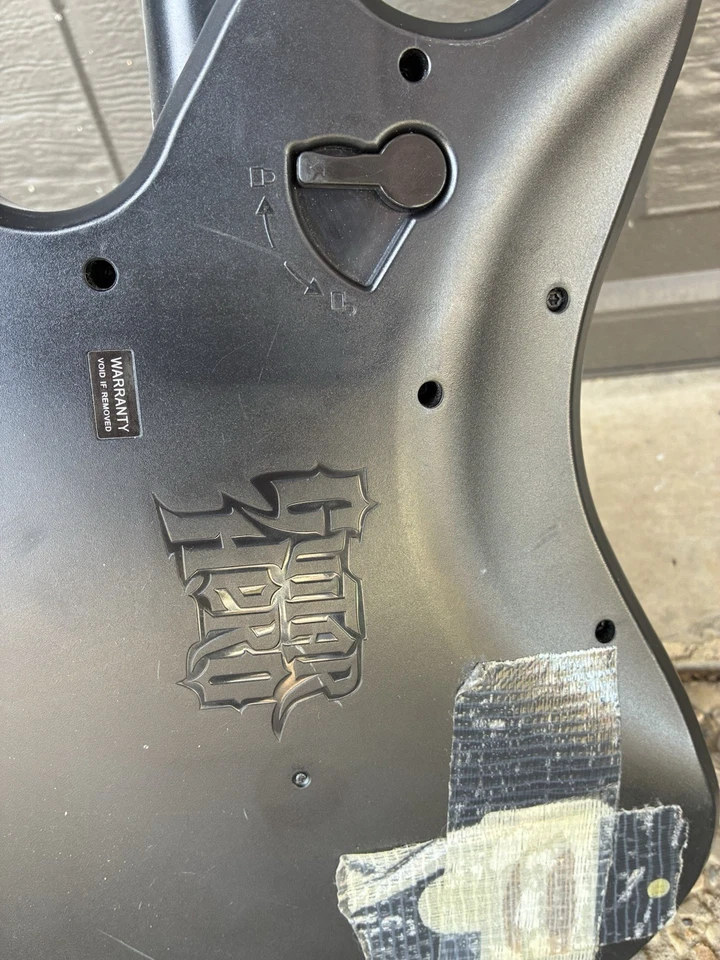 Kramer Striker PS2 Wireless Black Guitar Hero Controller NO DONGLE or STRAP - Image 3 of 3