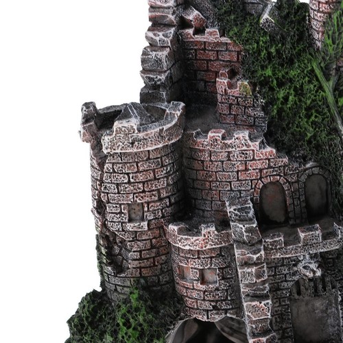 Fish Tank Castle Decoration Resin Aquarium Landscaping Castle Ornaments - Picture 4 of 7