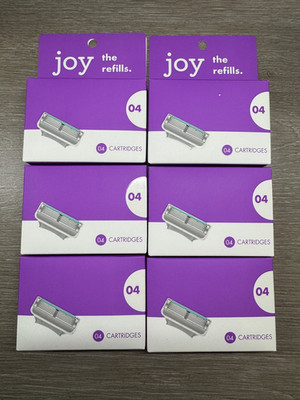 6 PACKS Gillette Joy The Refills 4 Razor Cartridges EACH 5 bladed NEW SEALED