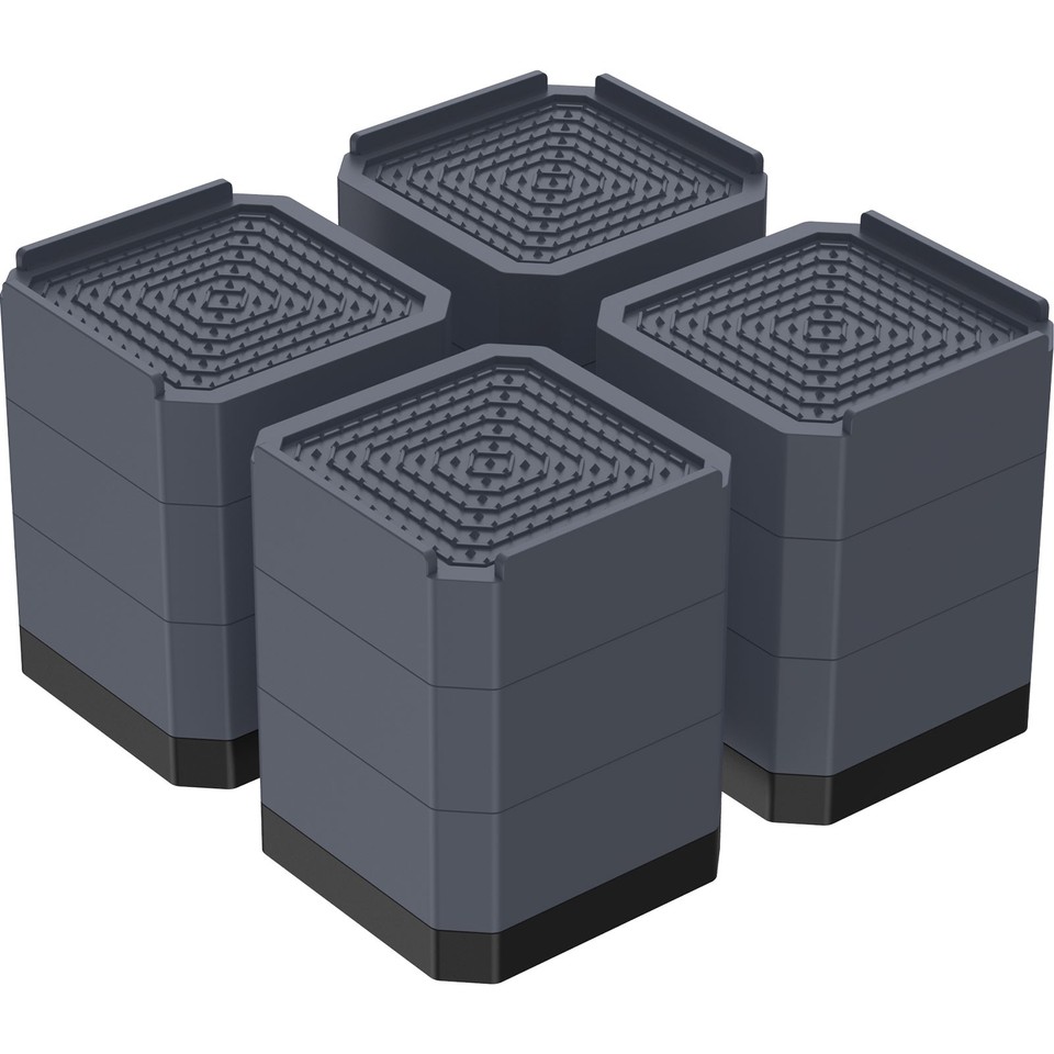 Bed Risers 3-Layer Detachable Adjustable Furniture Risers Heavy-Duty ...