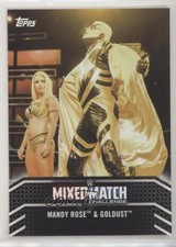 2018 Topps WWE Women's Division Mixed Match Mandy Rose & Goldust #MM-5 04br