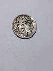 VINTAGE 1937 F  HOBO BUFFALO NICKEL JACKIE ALLEN