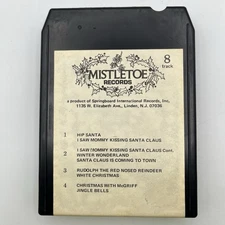 Jimmy McGriff Christmas - Restored 8 Track Tape - New Pad and Splice