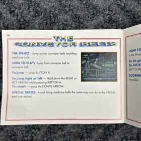 Nintendo NES Instruction Manual American Gladiators