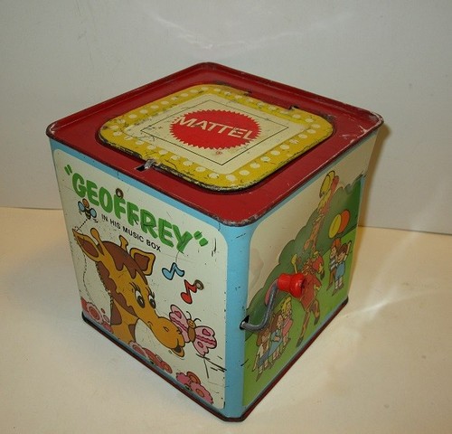Toys 'R' Us "Geoffrey in His Music Box" - A 1975 "Jack-In-The-Box" by Mattel