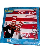 Adult Dr. Seuss Cat in the Hat Costume Accessory Kit
