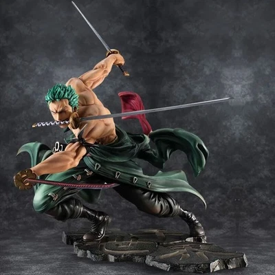 One Piece Roronoa Zoro Sammelfigur PVC Actionfigur 15 cm Detailgetreu Top