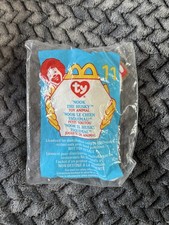 New 1999 McDonalds Happy Meal Toy 11 Ty Teenie Beanie Nook the Husky.