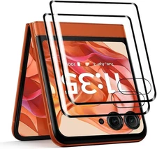 2-Pack Front Screen Tempered Glass Protector for Motorola Moto Razr 2024/2025