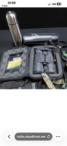 Ducks Unlimited Binoculars And Thermos