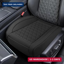 Luxury Faux Leather Car Seat Cover, Car Seats Cushion, Black Anti-Slip Waterpr