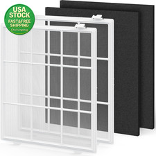 2 Pack Washable Pre-Filter and Carbon Filter for Winix C545 Air Purifier Set