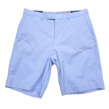 115 Polo Ralph Lauren Office Blue Cotton Classic Fit Chino Shorts Mens Size 38