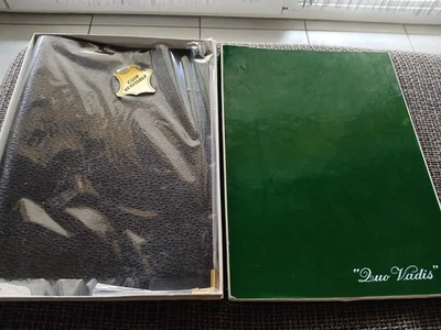 Protège Porte Document En Cuir Veritable . Neuf - Photo 1/3