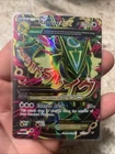 Pokémon TCG M Rayquaza EX Full Art Ultra Rare Card XY Roaring Skies