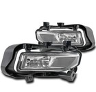 Front Bumper Driving Fog Lights Lamps Chrome For 17-18 Kicks Left+Right Pair Set