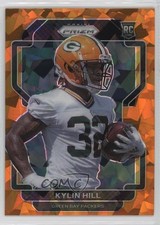 2021 Panini Prizm Rookie Orange Ice Prizm Kylin Hill #403 1pz4