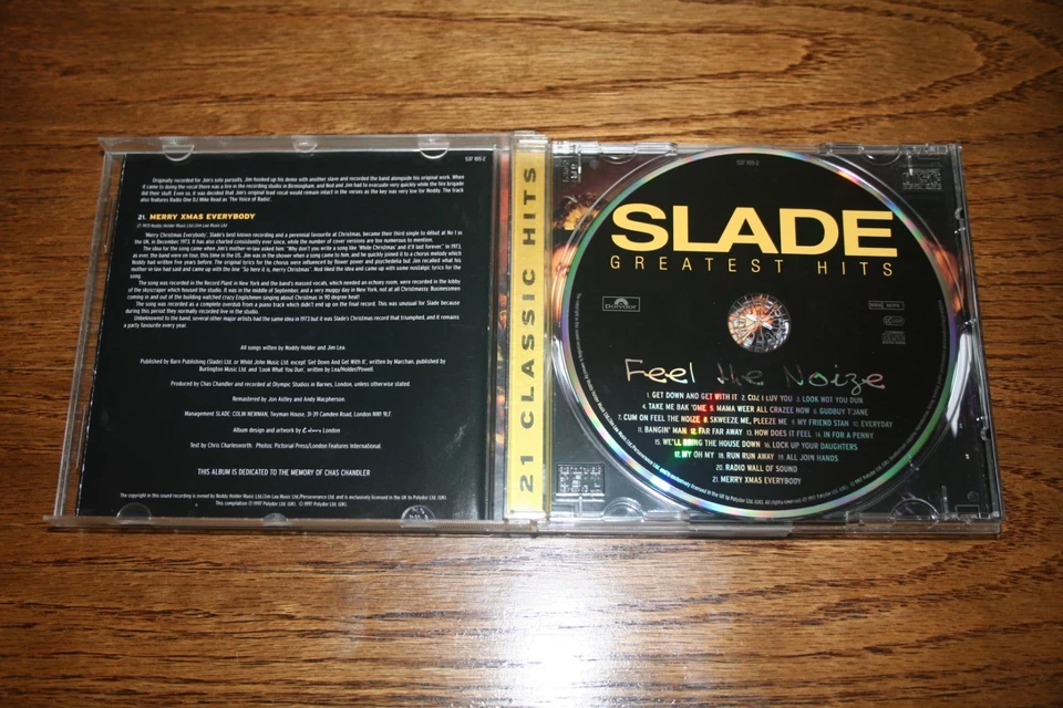 SLADE-" GREATEST HITS- FEEL THE NOIZE" CD REMASTERED - Bild 2 von 3