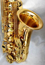 JEAN BAPTISTE Gold Alto Sax w/Jean Baptiste Case & Perfectone Mpc. - MINTY