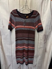 NWT Ann Taylor Women's Size XXS Petite Pink & Blue Dress