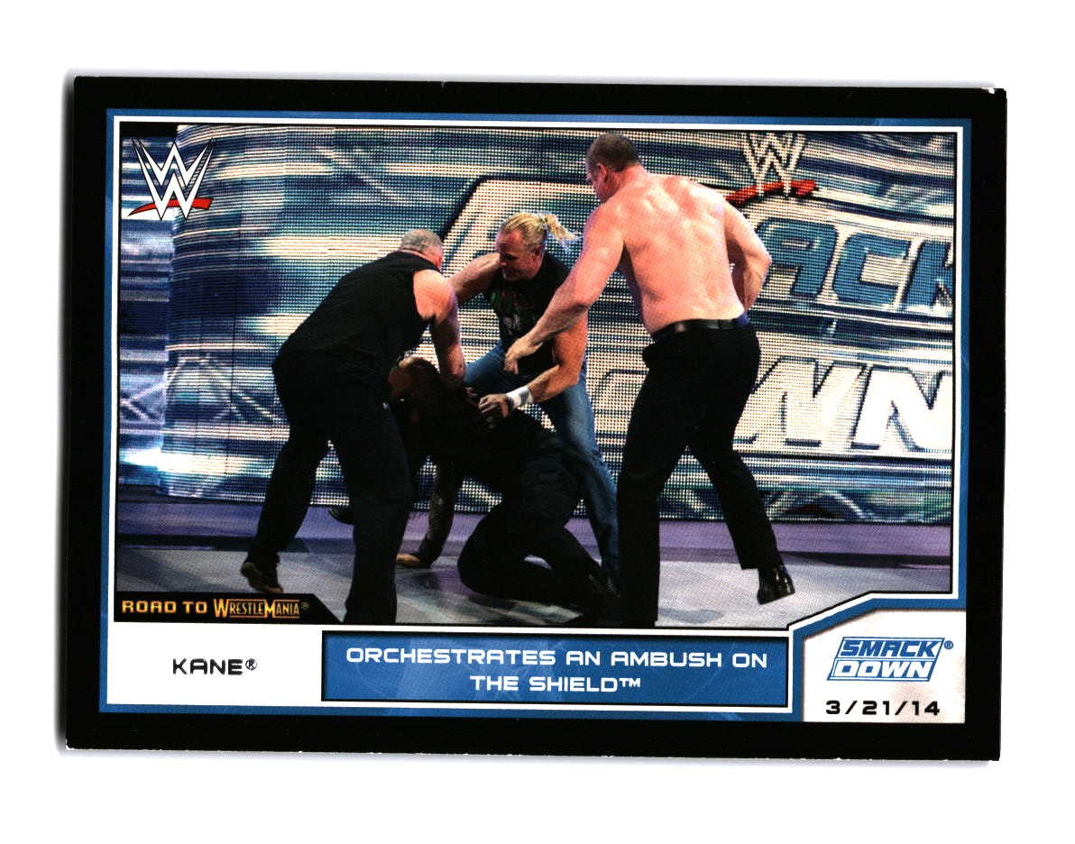 2014 Topps WWE Road to Wrestlemania Kane 89