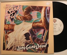 Rank And File Lp Long Gone Dead On Warner Bros. - Vg++ / Vg++ (Golden Promo Stam