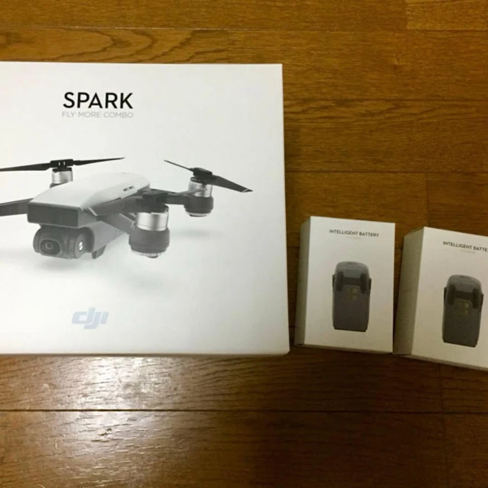 Dji Spark Fly More Combo Alpine White Drone Compact Quadcopter Portable Aerial - Image 3 of 4