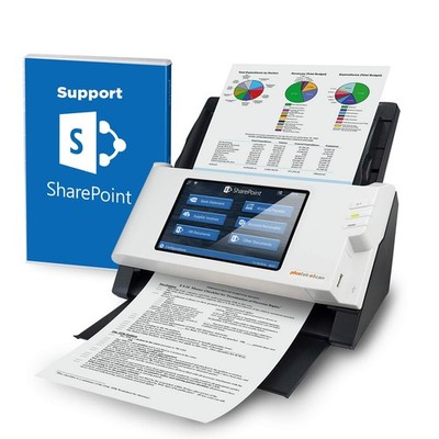 Plustek eScan SharePoint - Network Document Scanner Dedicated Microsoft Share