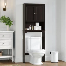 over the Toilet Cabinet for Bathroom Storage, above Toilet Storage Cabinet with 