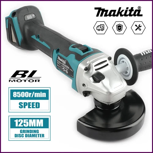 Makita DGA504 18V Brushless Lithium Electric Angle Grinder Rechargeable...