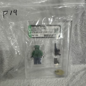 2006 Authentic Lego Batman Minifigure Killer Croc 7780 AFA GRADED 9.00 New