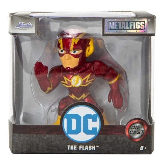 The Flash Metalfigs 2.5" DC Heroes Die-Cast Figure by Jada Toys NEW Collectible - Image 3 of 4