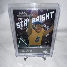 Trey Lance (RC) 2021 Wild Card Alumination Starbright Insert Rookie #SB-6 NDSU. rookie card picture