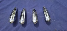 Original 1936 Chevrolet Chrome Front And Rear Bumper Guards. 36 Chevy Guards