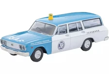 Mini car 1/64 LV-203b Toyopet Masterline Light Van (JAF) 1966 Tomica Limited
