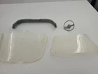 Barbie Silver Corvette Car 1984 Mattel Parts Lot Windshield Steering Wheel