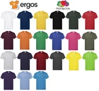 FRUIT OF THE LOOM ORIGINAL T-Shirt Mens Half Sleeve 100% Cotton FR610820