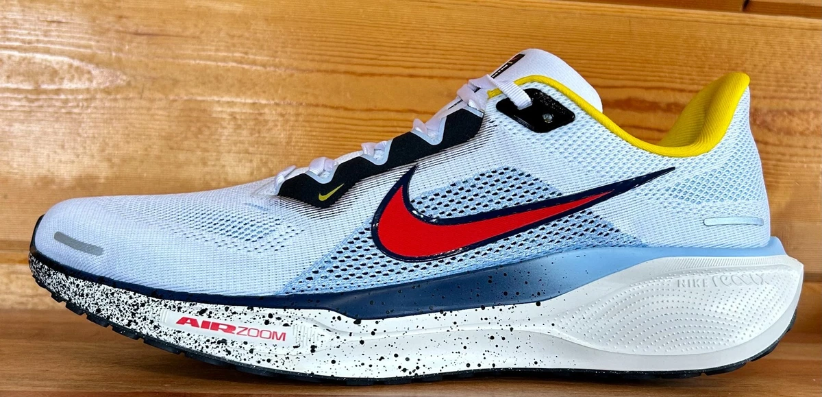 Nike Air Zoom Pegasus 41 White Psychic Blue Speed Red Men\'s Size 12 Nike Air Zoom Pegasus 41  main image 2