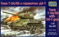 UM-MT Models 1/72 Soviet T-34/85 TANK with D5-T GUN