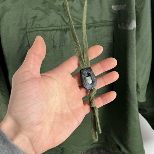 Vintage Military Smock With Hood Attached Jacket Mens NO 1 MK III 1977 Army Hype - Picture 9 of 19