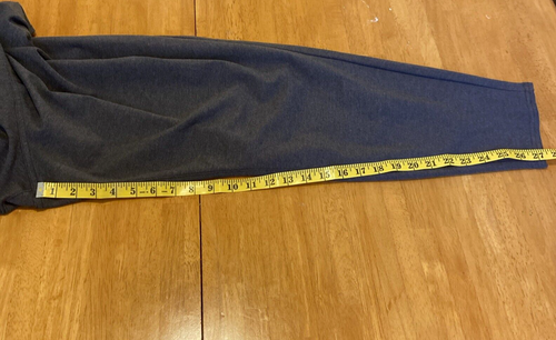 NWT- Lane Bryant-Gray Womens Pants Ponte Trouser Pull-on Elastic Waist 34/36 - Picture 7 of 9