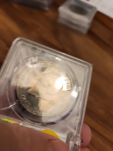 Eisenhower Dollar 1976-S Clad Type 1 PCGS PR67 Beautful Toner - Picture 5 of 5
