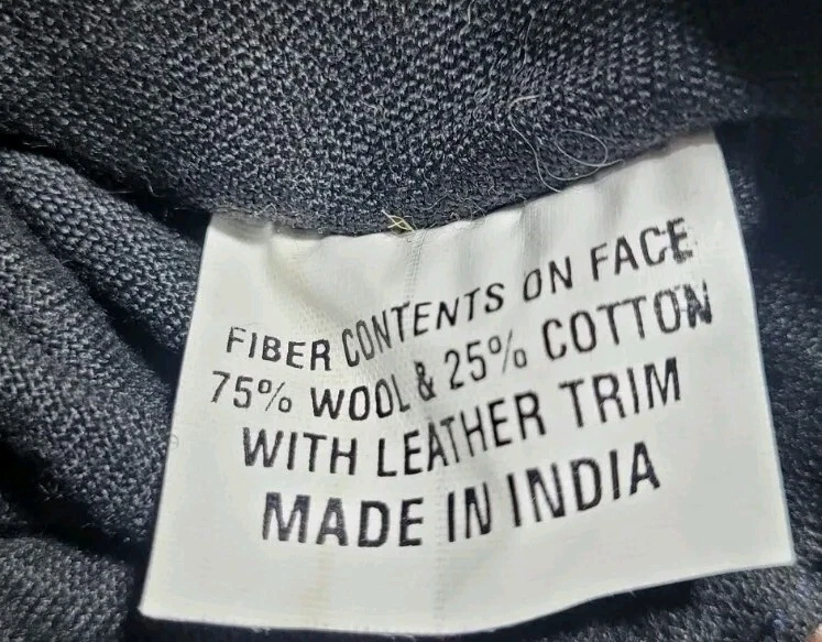 Bolso de mano estilo Kilim mezcla de lana cuero asa trenzada bolso boho suroeste Foto 2 de 4