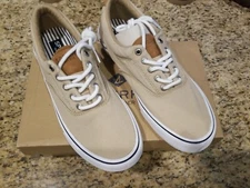 Sperry Men's Striper II COV Salt Washed Chino Size 9.5 *NEW with Box*
