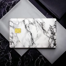 Credit Card Skin Vinyl Decal Marble