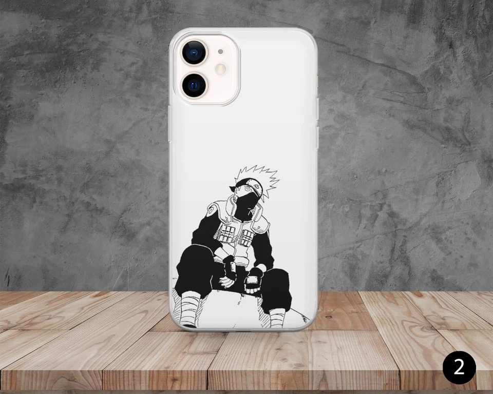 Naruto Kakashi Ninja Anime Manga Phone Case for iPhone 11 12 13 14 15 Pro Max - Image 3 of 4