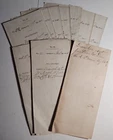 (10) Civil War 4th Mass Heavy Artillery Requisition Document 1865 B4-71