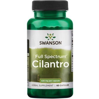 Swanson, Full Spectrum Cilantro Coriander, 425mg, 60 Kapseln - Blitzversand