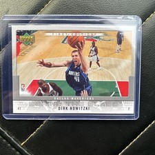 2007 Upper Deck First Edition #BG-DN Dirk Nowitzki Behind the Glass Excellent