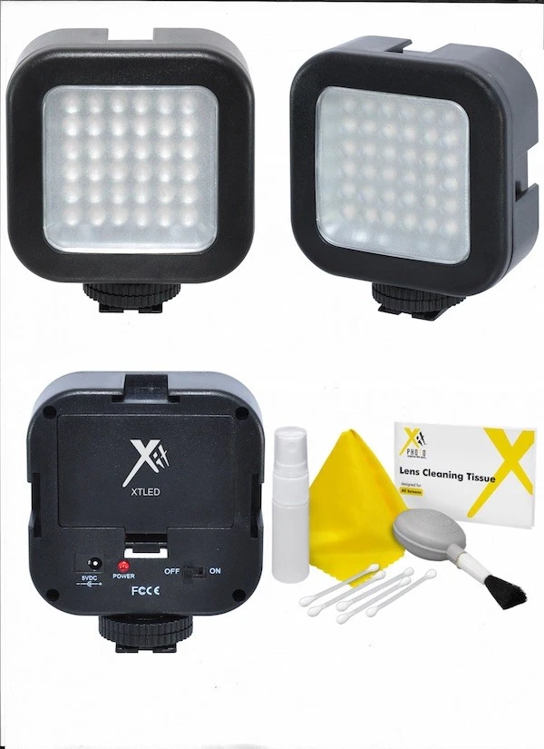 SISTEMA DE VIDEO PROFESIONAL LED 36 LUCES PARA CANON EOS REBEL T5 T6 T7 80D T3 T3I T4 T5I T6I Foto 2 de 4